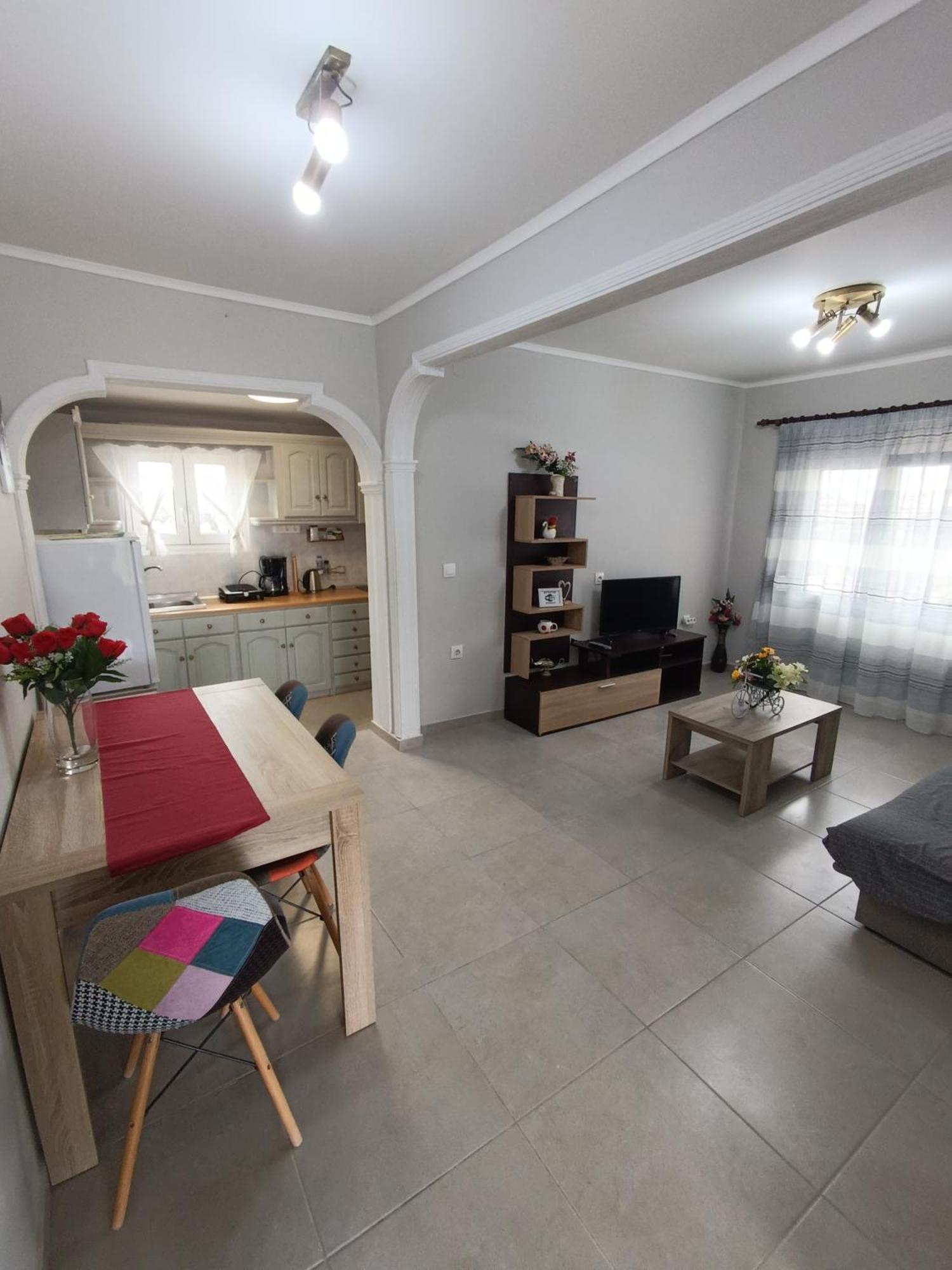 Spiros Full House In Marathias Apartment Bagian luar foto
